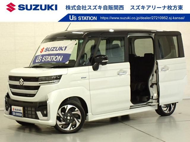 スペーシア　カスタム　４ＷＤ　カスタム　ＨＹＢＲＩＤ　ＸＳ　フルタイム
