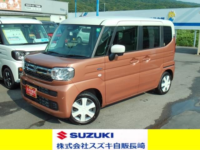 スペーシア　ＨＹＢＲＩＤ　Ｘ　両側電動スライドドア　
