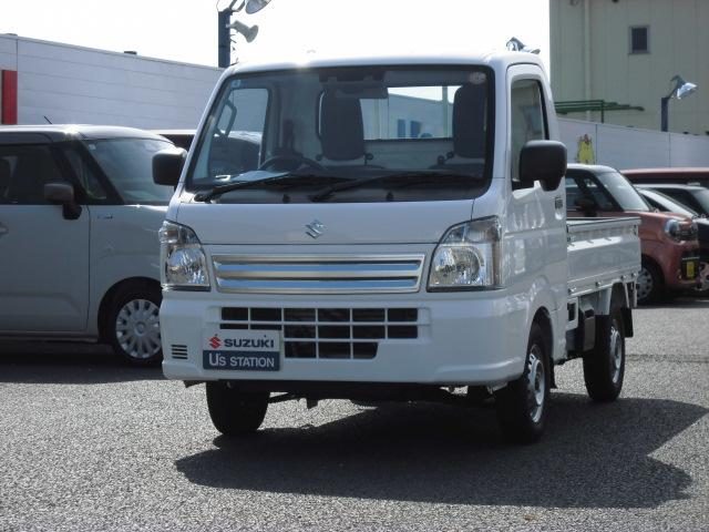 キャリイトラック　４ＷＤ　ＫＣエアコン・パワステ農繁　７型　衝突被