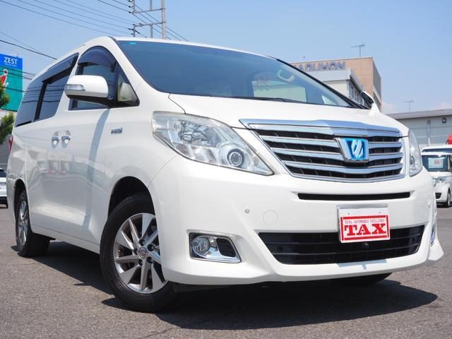 アルファード　ハイブリッド　４ＷＤ　Ｇ　禁煙車　両側電動スライドドア　純正後