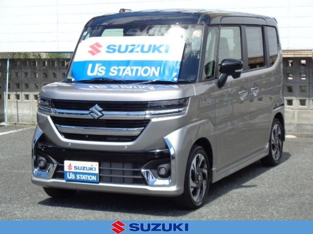 スペーシア　カスタム　カスタム　ＨＹＢＲＩＤ　ＸＳターボ　ナビ