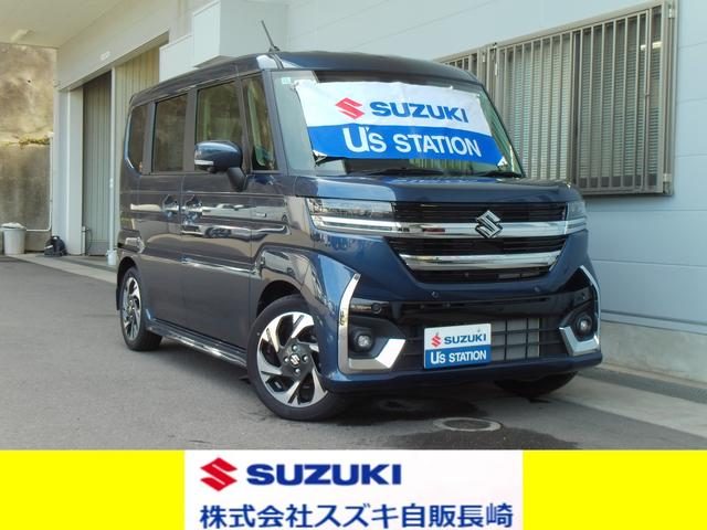 スペーシア　カスタム　カスタム　ＨＹＢＲＩＤ　ＸＳターボ　ナビ