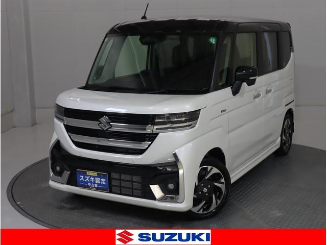 スペーシア　カスタム　４ＷＤ　カスタム　ＨＹＢＲＩＤ　ＸＳターボ　純正