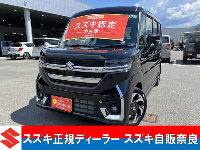 スペーシア　カスタム　カスタム　ＨＹＢＲＩＤ　ＸＳターボ　全方