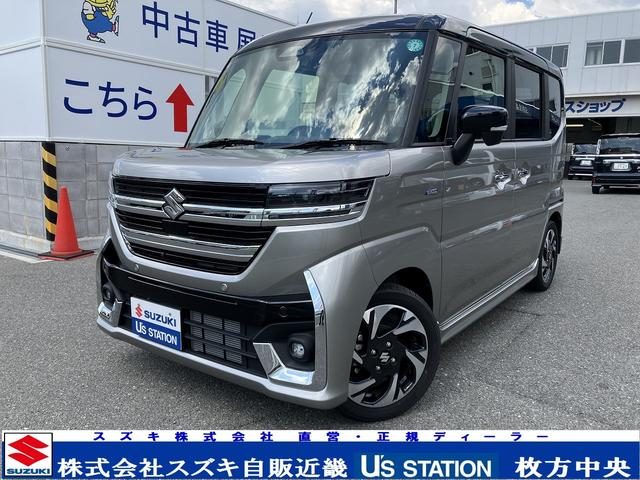 スペーシア　カスタム　カスタム　ＨＹＢＲＩＤ　ＸＳ　左右電動ス