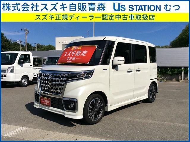 スペーシア　カスタム　４ＷＤ　カスタム　ＨＹＢＲＩＤ　ＸＳターボ　３型