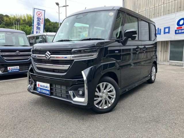 スペーシア　カスタム　カスタム　ＨＹＢＲＩＤ　ＧＳ　試乗車アッ