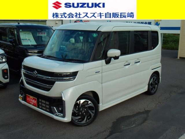 スペーシア　カスタム　カスタム　ＨＹＢＲＩＤ　ＸＳ　両側電動ス