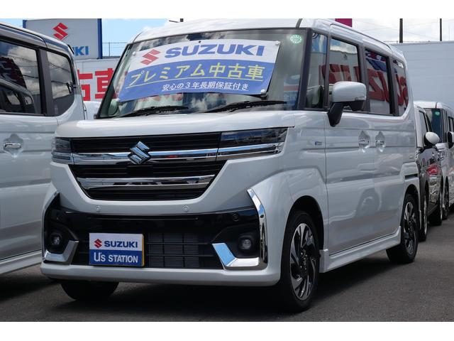 スペーシア　カスタム　カスタム　ＨＹＢＲＩＤ　ＸＳ　アダプティ