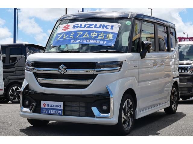 スペーシア　カスタム　カスタム　ＨＹＢＲＩＤ　ＸＳ　ナビ　全方