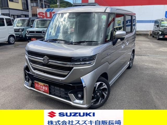 スペーシア　カスタム　カスタム　ＨＹＢＲＩＤ　ＸＳ　ナビ　全方