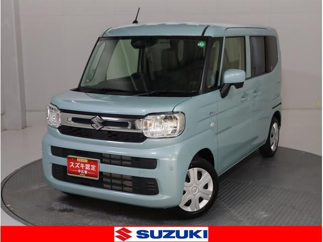スペーシア　４ＷＤ　ＨＹＢＲＩＤ　Ｘ　前後ブレーキサポート・