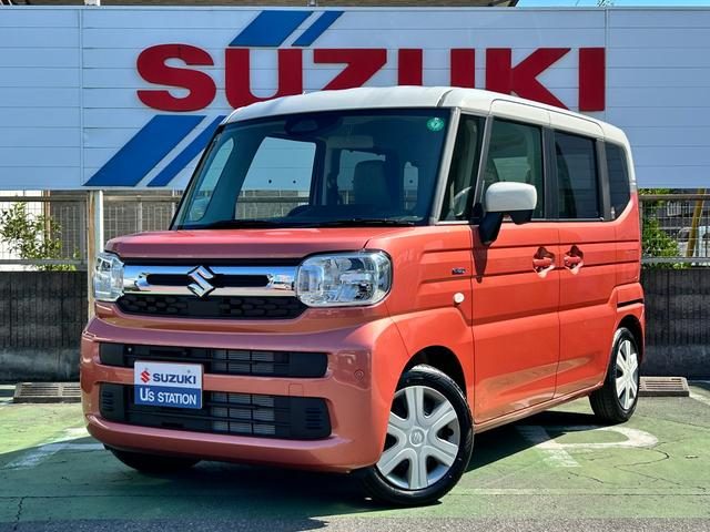 スペーシア　ＨＹＢＲＩＤ　Ｘ　全方位モニター付ナビ　