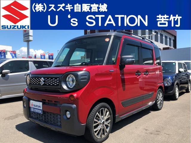 スペーシア　ギア　ＨＹＢＲＩＤ　ＸＺ　バックモニター付ディ