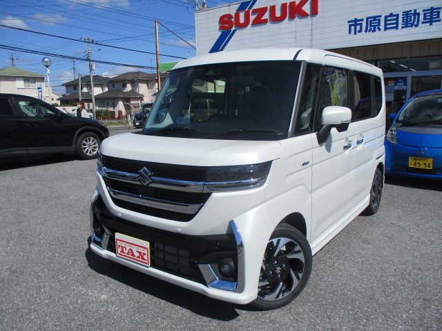 スペーシア　カスタム　ハイブリッドＸＳ　届出済未使用