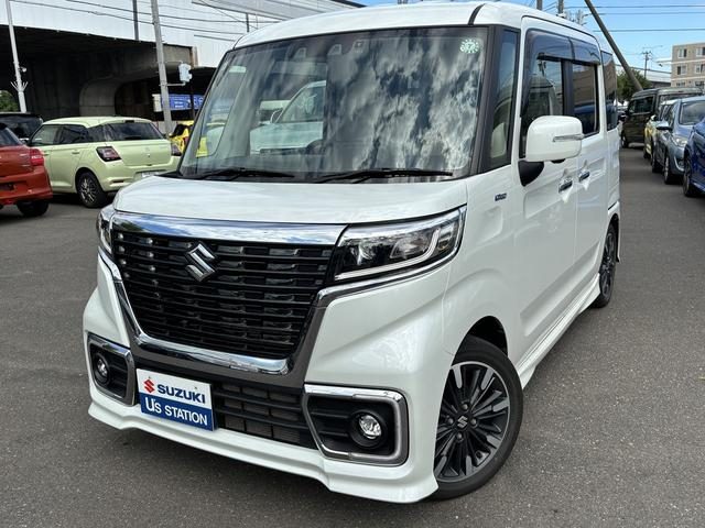 スペーシア　カスタム　４ＷＤ　ハイブリッドＸＳターボ　４ＷＤ　☆全方位