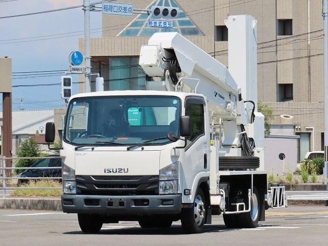 エルフ　ワイド　橋梁点検車