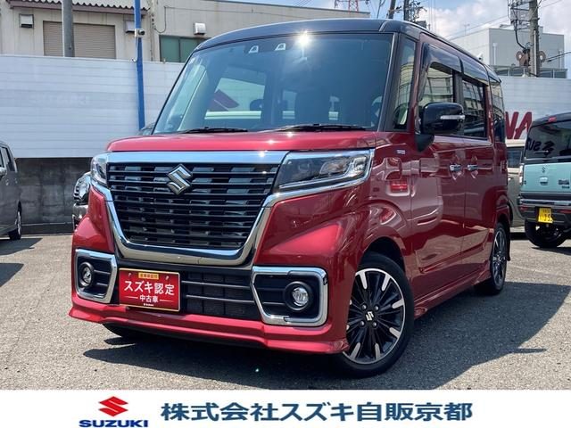 スペーシア　カスタム　ＨＹＢＲＩＤ　ＸＳ　２型　ナビ　両側電動