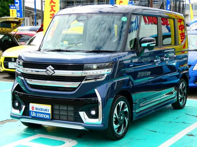 スペーシア　カスタム　カスタム　ＨＹＢＲＩＤ　ＸＳ　雹害車　現