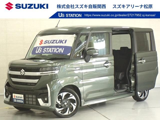スペーシア　カスタム　カスタム　ＨＹＢＲＩＤ　ＸＳターボ　全方