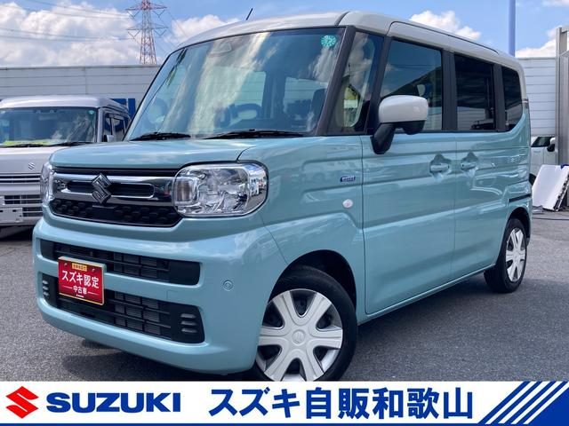 スペーシア　ＨＹＢＲＩＤ　Ｘ　　　デモカー使用車　全