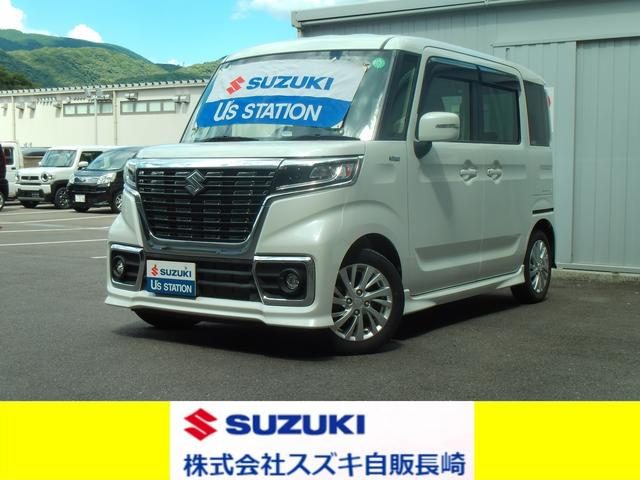 スペーシア　カスタム　カスタム　ＨＹＢＲＩＤ　ＧＳ　２型　ナビ