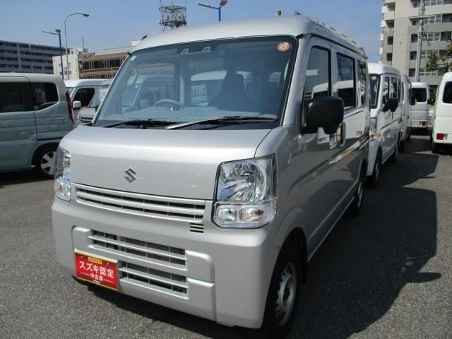 エブリイバン　ＰＡリミテッド　６型　禁煙元社用車　衝突