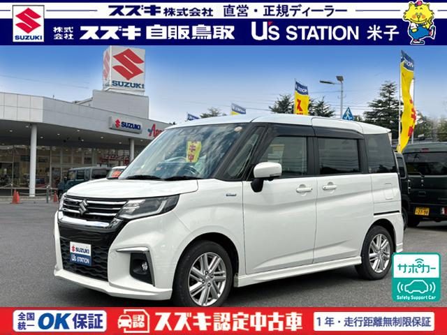 ソリオ　ＨＹＢＲＩＤ　ＭＺ　全方位カメラナビ　純