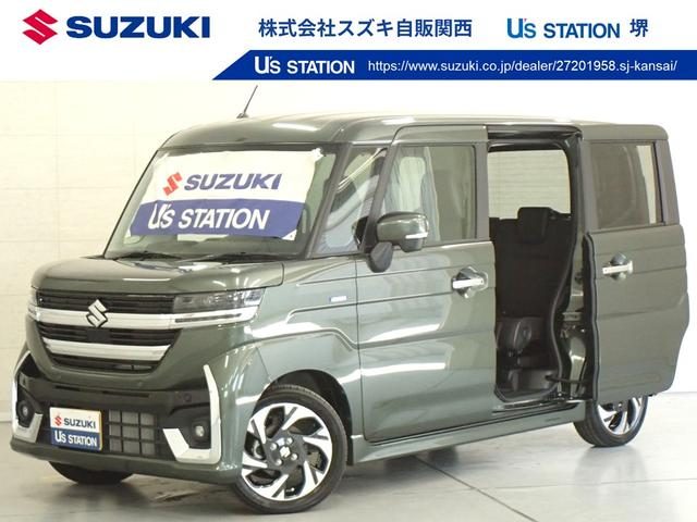 スペーシア　カスタム　カスタム　ＨＹＢＲＩＤ　ＸＳターボ　２Ｗ