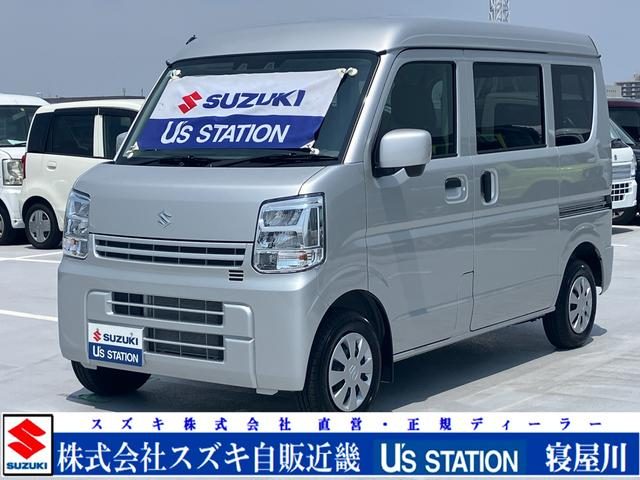 エブリイバン　ＰＣ　６型　新車保証／衝突軽減Ｂ／Ｆパワ