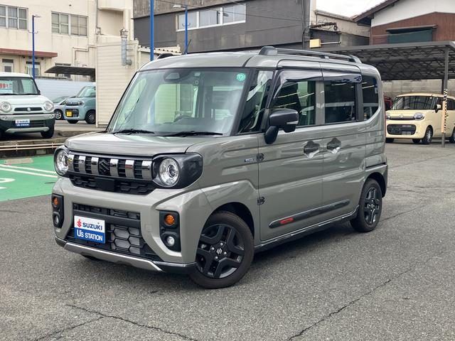 スペーシア　ギア　４ＷＤ　ギア　ＨＹＢＲＩＤ　ＸＺターボ　電動パー