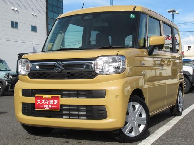 スペーシア　ＨＹＢＲＩＤ　Ｘ　禁煙元試乗車　後席両側