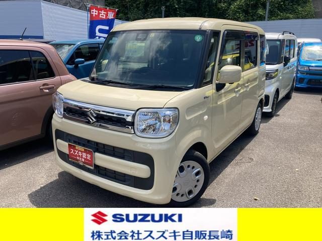 スペーシア　ＨＹＢＲＩＤ　Ｘ　ＭＫ５３Ｓ　ナビ　全方