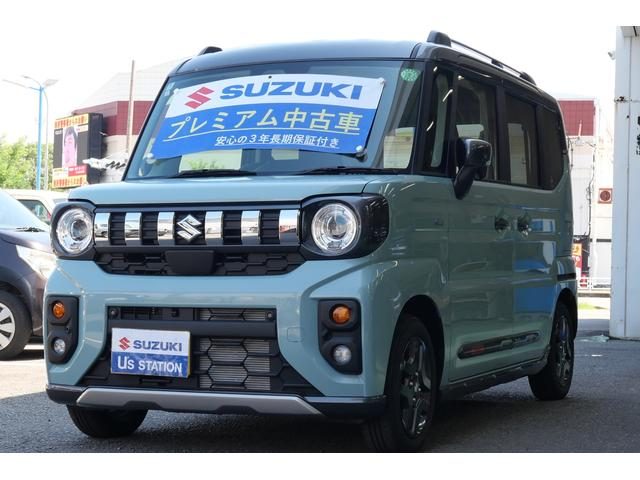スペーシア　ギア　ギア　ＨＹＢＲＩＤ　ＸＺターボ　純正ナビ