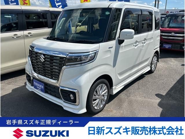 スペーシア　カスタム　４ＷＤ　ＨＹＢＲＩＤ　ＧＳ　４ＷＤ　フルセグナビ