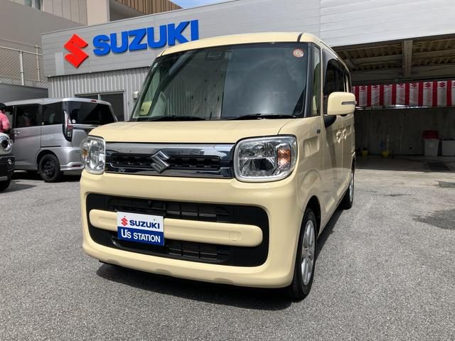 スペーシア　ＨＹＢＲＩＤ　Ｘ　ＭＫ５３Ｓ　外装現状販