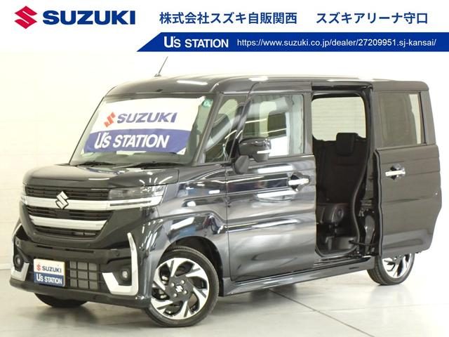 スペーシア　カスタム　４ＷＤ　カスタム　ＨＹＢＲＩＤ　ＸＳ　フルタイム