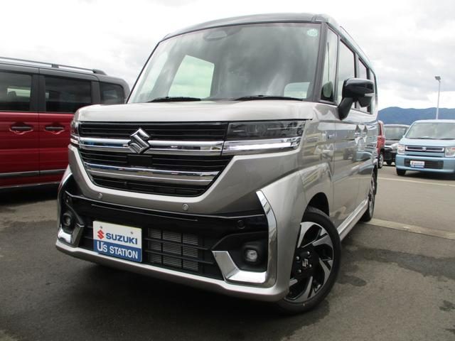 スペーシア　カスタム　４ＷＤ　カスタムＨＹＢＲＩＤＸＳ４ＷＤ前後被害軽