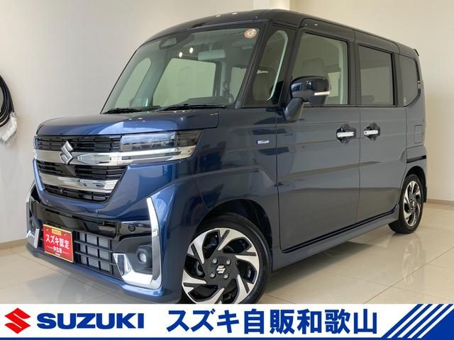 スペーシア　カスタム　カスタム　ＨＹＢＲＩＤ　ＸＳ　　　デモカ