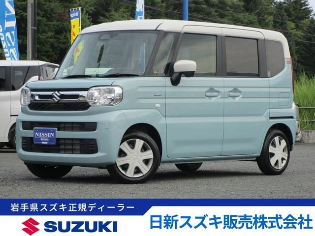 スペーシア　４ＷＤ　ＨＹＢＲＩＤ　Ｘ　４ＷＤ　両側パワースラ