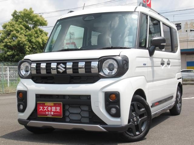 スペーシア　ギア　ギア　ＨＹＢＲＩＤ　ＸＺ　元試乗車　全方