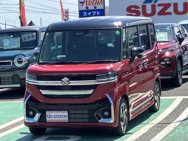 スペーシア　カスタム　カスタム　ＨＹＢＲＩＤ　ＸＳターボ　全方
