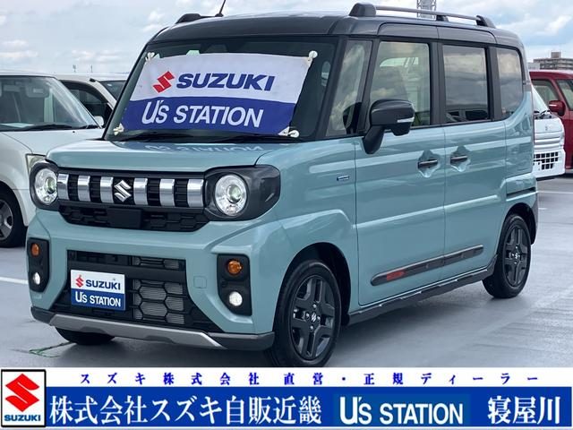スペーシア　ギア　ギア　ＨＹＢＲＩＤ　ＸＺ　新車保証／メー