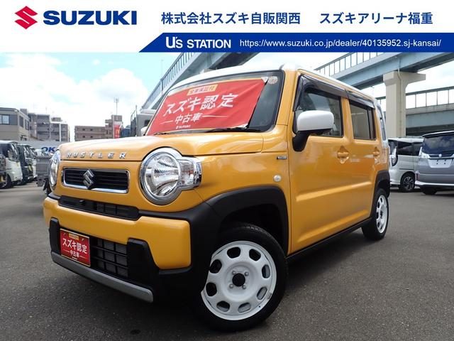 ハスラー　ＨＹＢＲＩＤ　Ｇターボ　全方位モニター付