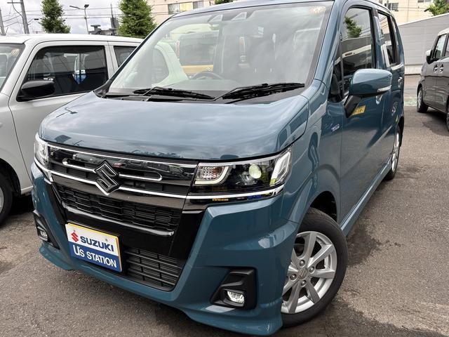 ワゴンＲ　カスタムＺ　４ＷＤ　ハイブリッドＺＸ　４ＷＤ　☆ブレーキサポ