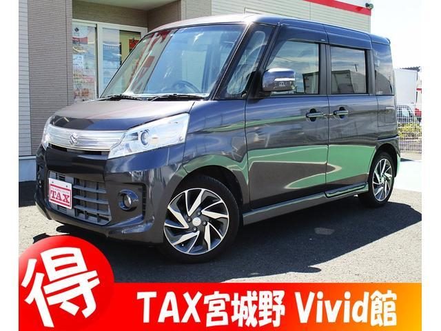 スペーシア　カスタム　ＴＳ　ケンウッドフルセグＴＶナビ　ＥＴＣ