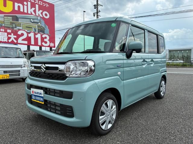 スペーシア　ＨＹＢＲＩＤ　Ｇ　ナビ　全方位カメラ　両