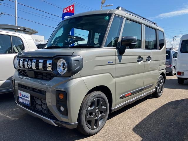スペーシア　４ＷＤ　ＨＹＢＲＩＤ　ＸＺ　★４ＷＤ　純正ナビ　
