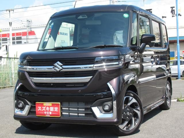 スペーシア　カスタム　カスタム　ＨＹＢＲＩＤ　ＸＳ　元試乗車　