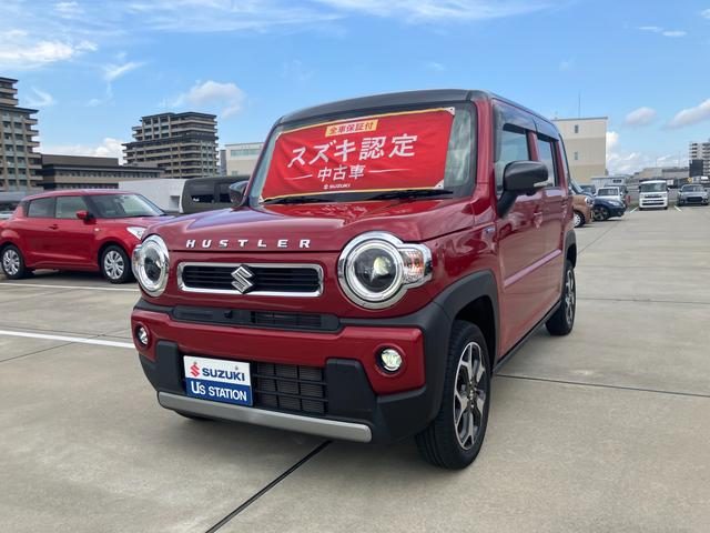 ハスラー　ＨＹＢＲＩＤ　Ｘ前後衝突被害軽減ブレーキ